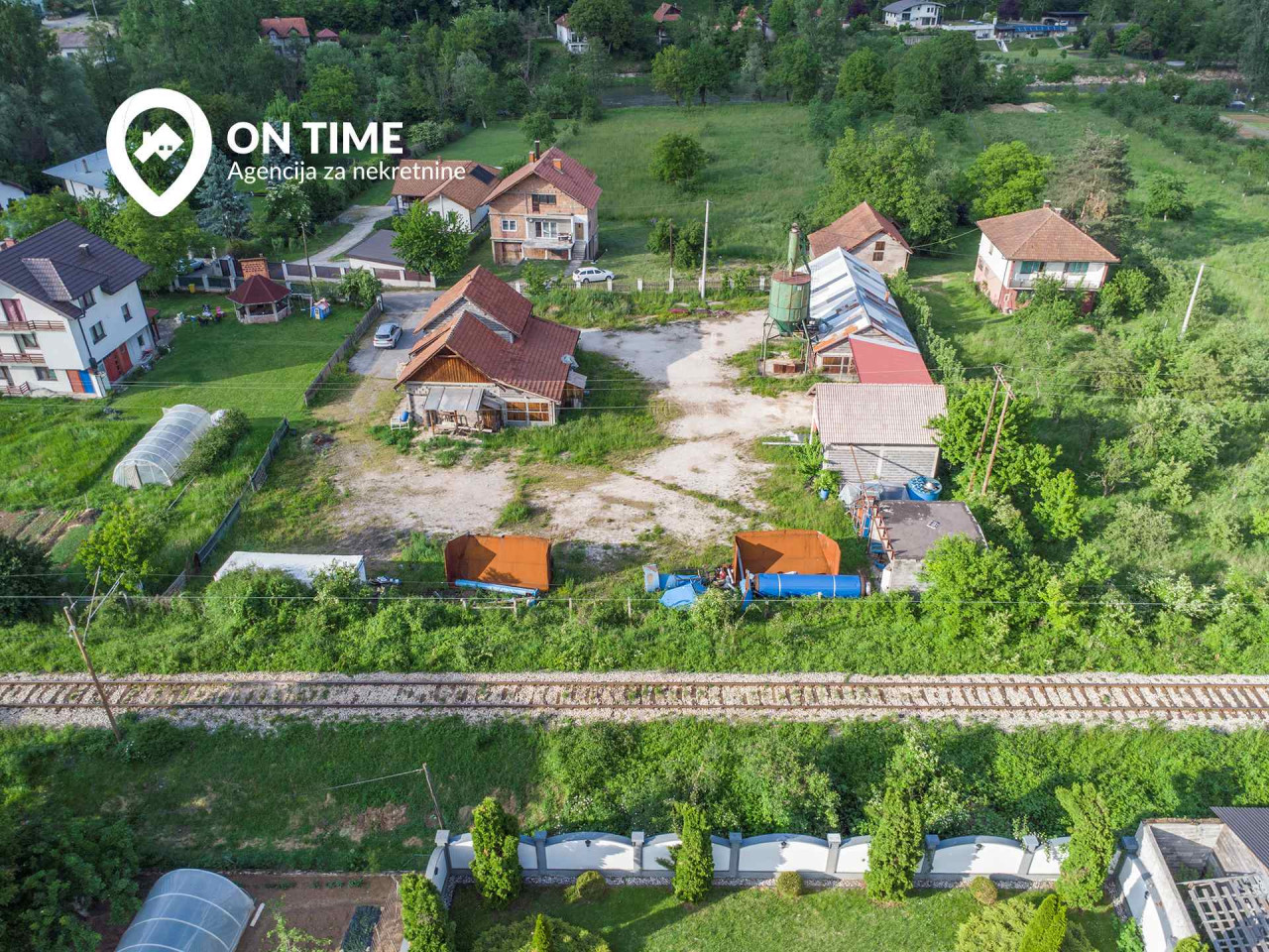 ON TIME: Zemljište sa dva objekta, Ilijaš, Malešići 3