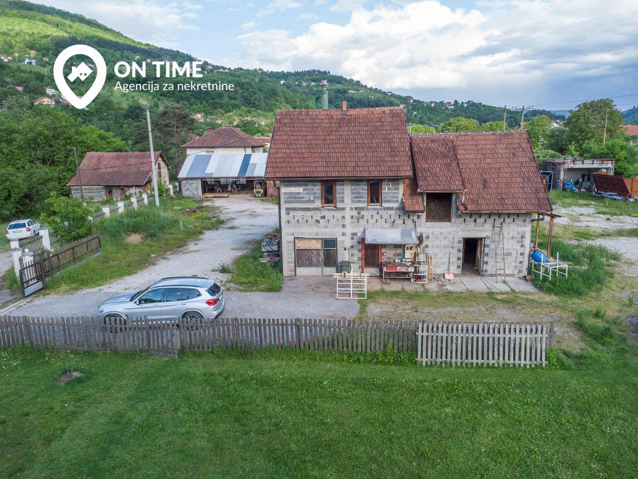 ON TIME: Zemljište sa dva objekta, Ilijaš, Malešići 14