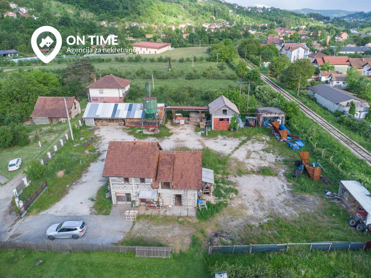 ON TIME: Zemljište sa dva objekta, Ilijaš, Malešići 15