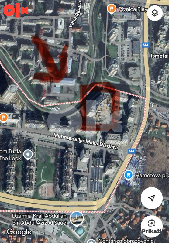 Parking mjesto  garaza Tuzla Stupine SPO Ušće 3