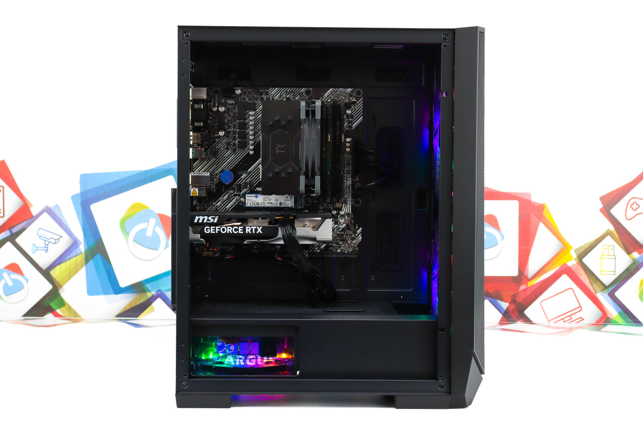 Gaming PC Airstream IT-3503-21; R7 5700X RTX 5060 1TB 16GB B2S