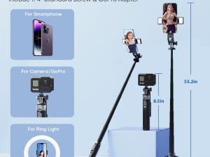 Selfi Stap Za Slikanje + Stativ Za Telefon I Kameru 065 786 350