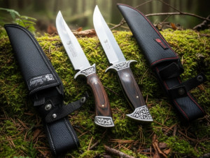 Dva za 60km Lovački nož colmubia nož +fotrola set 1+1 lov ribolov