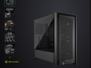 Corsair FRAME 4000D RS Modular Black case