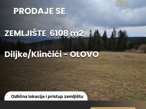 Zemljište 6108 m2 - Klinčići - Olovo