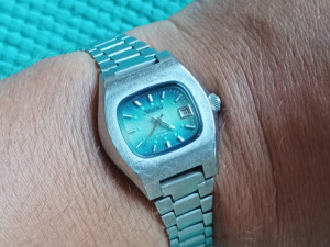 ženski ručni mehanički sat orient perla cifer automatik automatic
