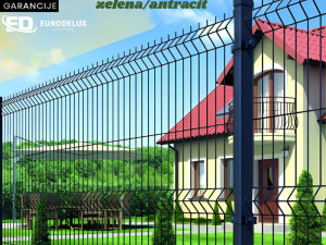 Panelna ograda 2D 3D