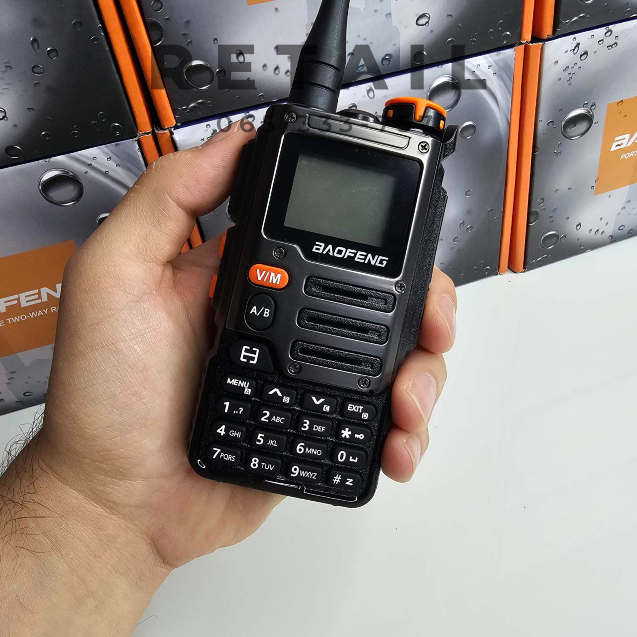 BAOFENG motorola K68 PLUS 5W punjač toki voki radio stanica