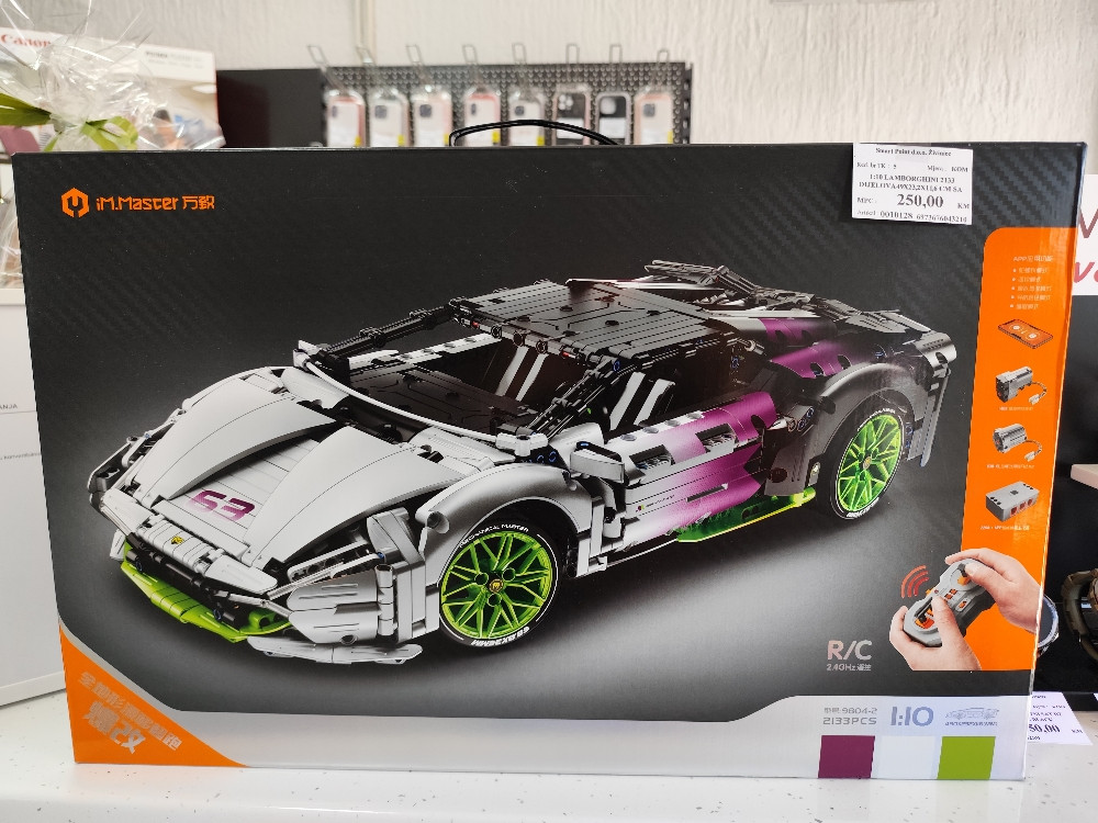 iM MASTER LAMBORGHINI Lego set sa daljinskim