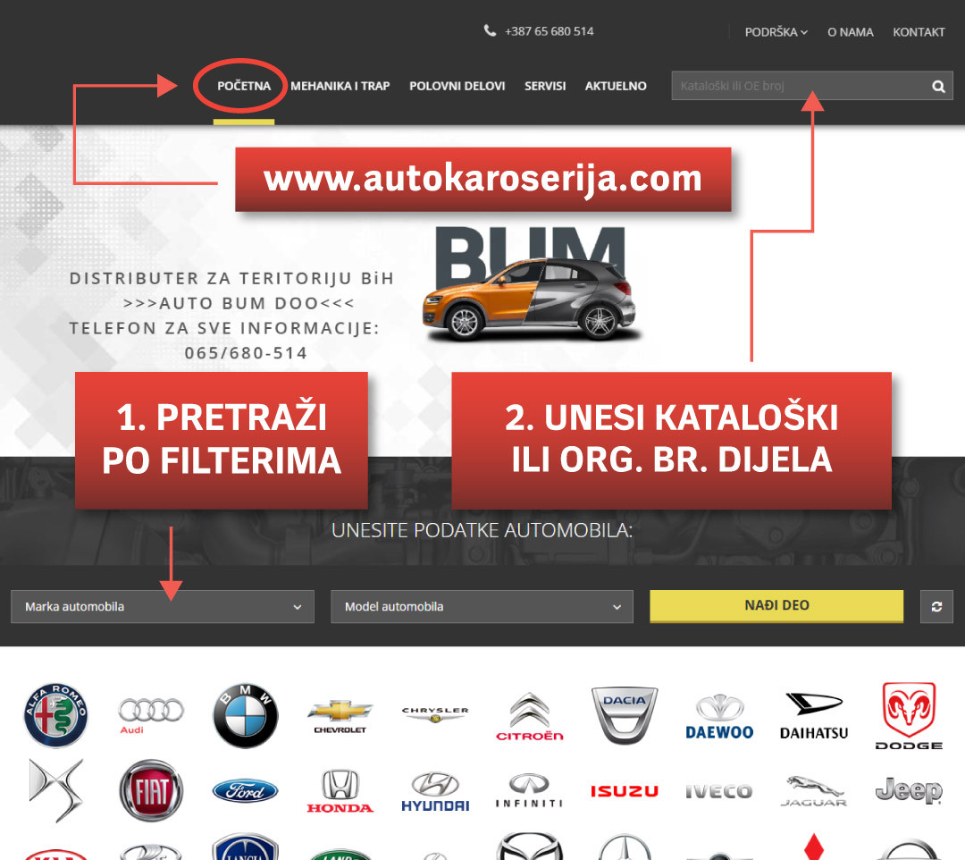 SKODA OCTAVIA 6 13-17 POKLOPAC KUKE ZADNJEG BRANIKA