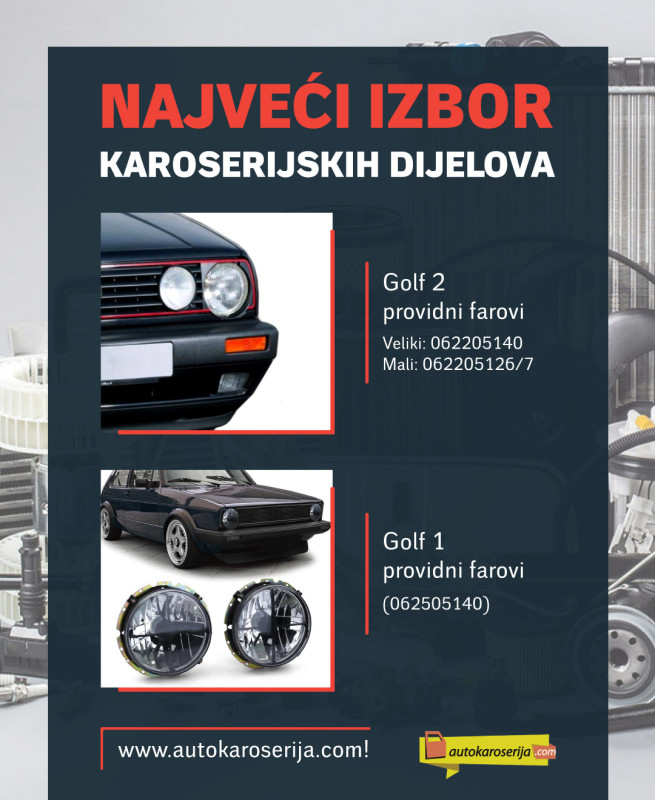 SKODA OCTAVIA 6 13-17 POKLOPAC KUKE ZADNJEG BRANIKA
