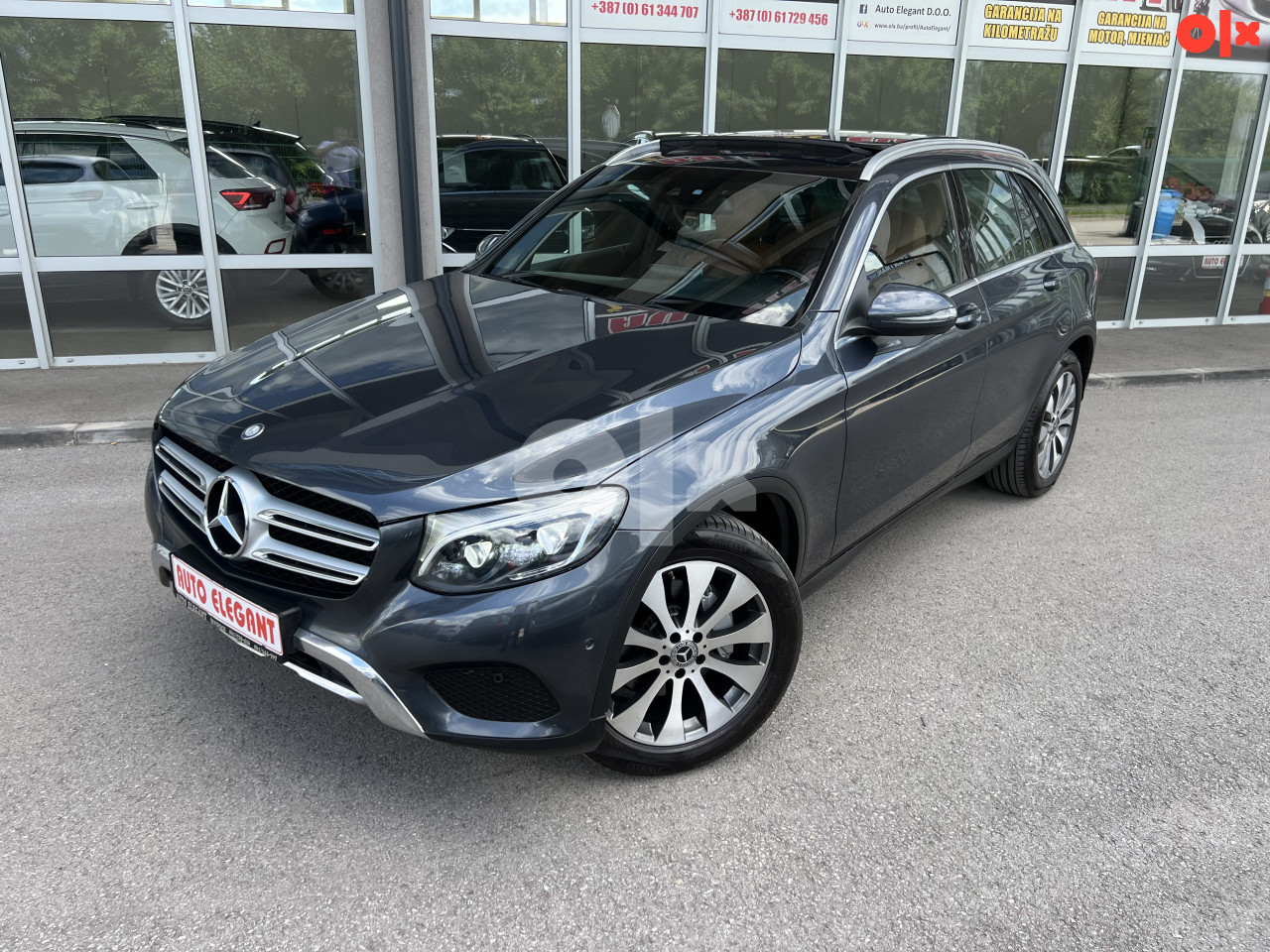 Mercedes GLC 250d 150kW 2016 god 4x4 panor,amb light