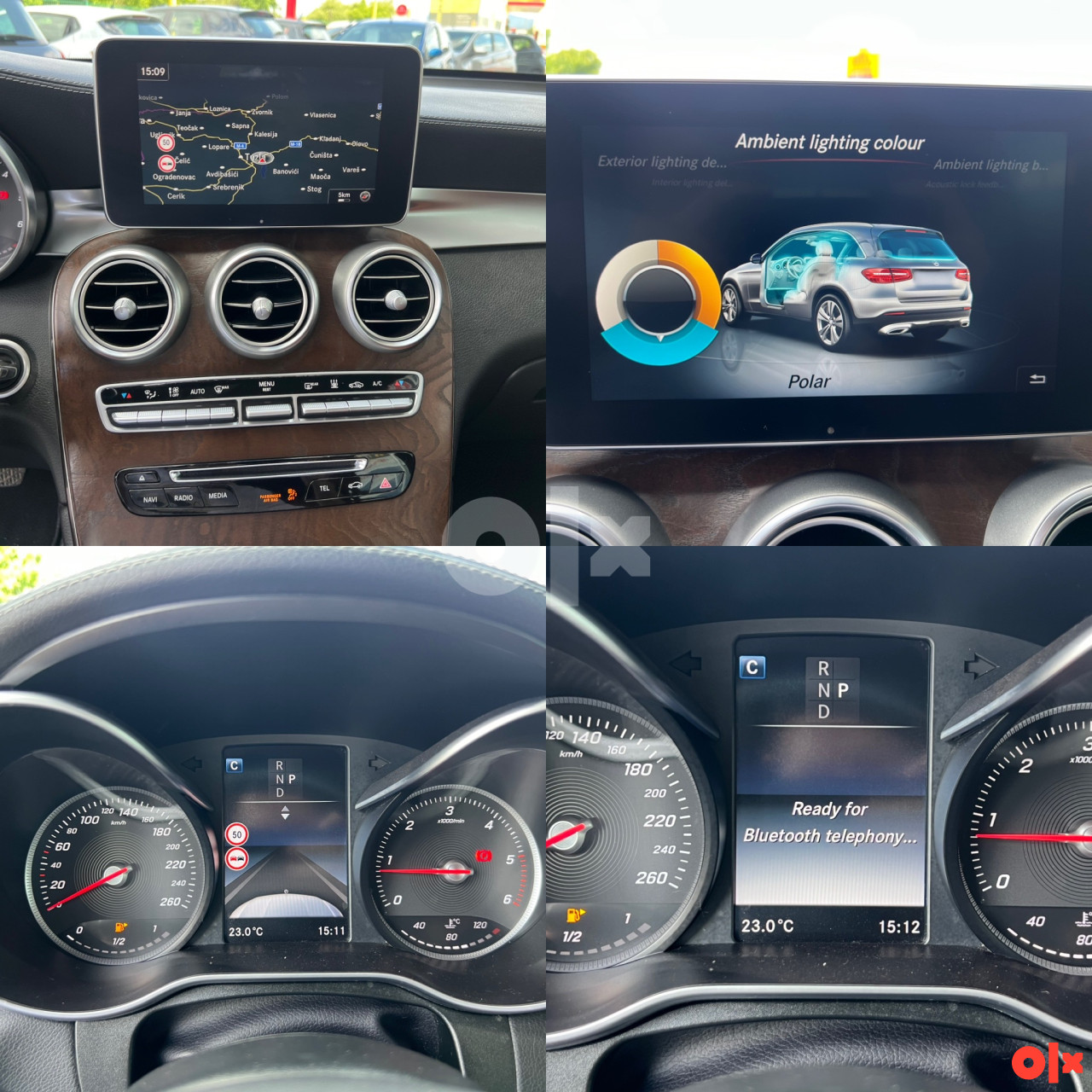 Mercedes GLC 250d 150kW 2016 god 4x4 panor,amb light
