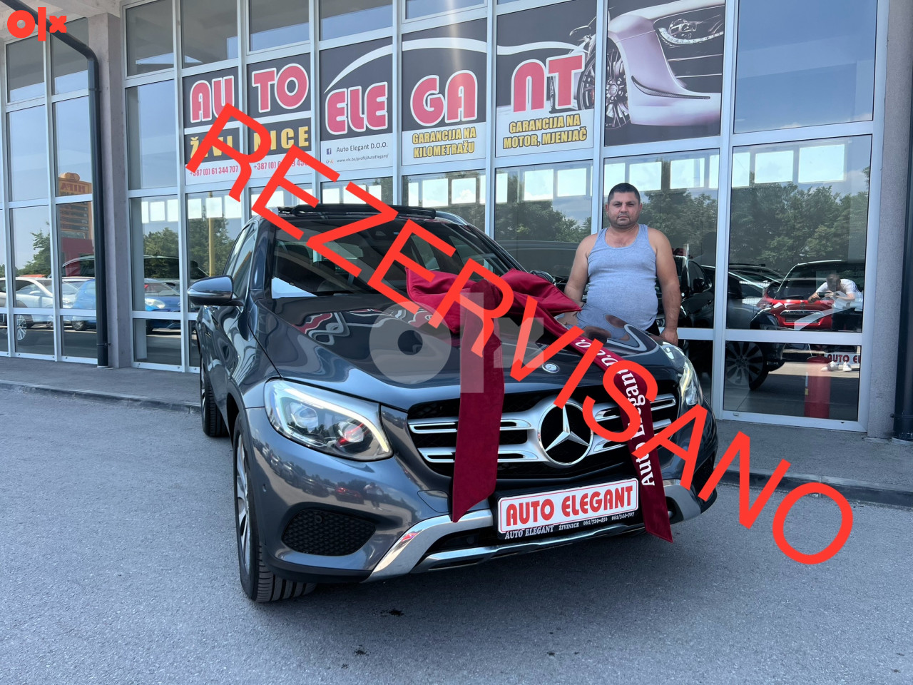 Mercedes GLC 250d 150kW 2016 god 4x4 panor,amb light
