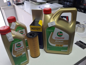 CASTROL 5W30 SA FILTEROM BMW 5 F10 F11