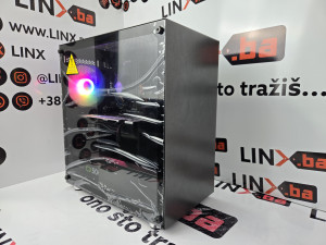 Budget Gaming PC, Kompjuter - I3 8100, 8GB, RX 570, SSD