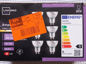 LIVARNO LED  UGRADBENE SIJALICE