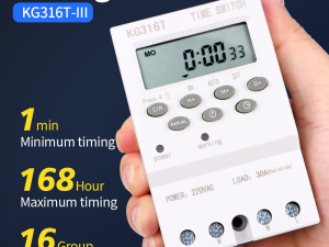 Tajmer 220v 25A