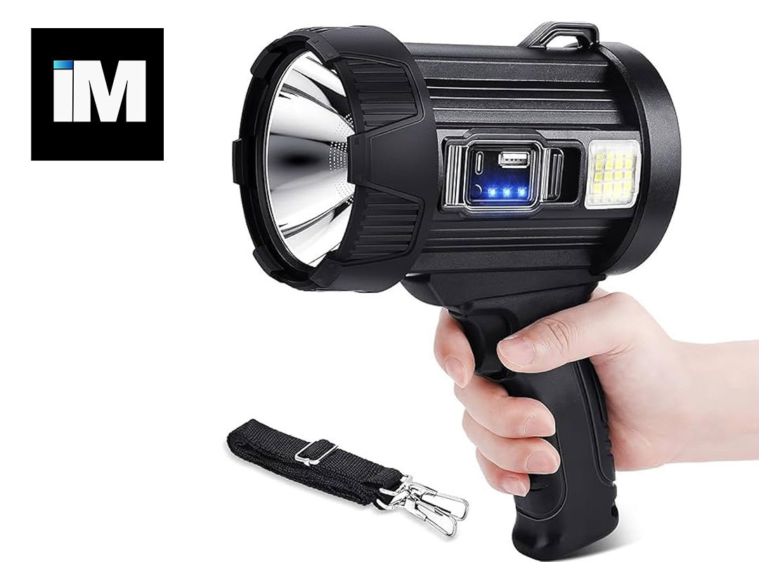 Baterijska lampa/Led/Solarna/Filteri/Tripod + Powerbank