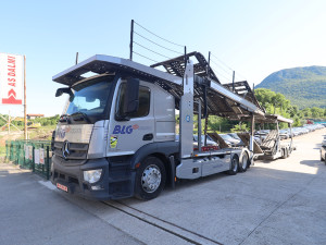 Mercedes Actros 2440 Kassbohrer Metago PRO Autotransporter