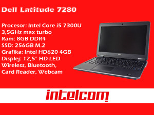 Laptop Dell Latitude 7280 i5 7th gen.