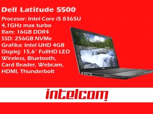 Laptop Dell Latitude 5500 Core i5 8th gen.