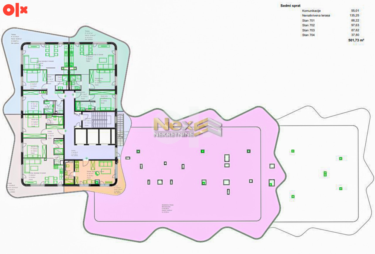 NOVOGRADNJA SARAJEVO WAVES 3 od 51m2 do 110m2 14