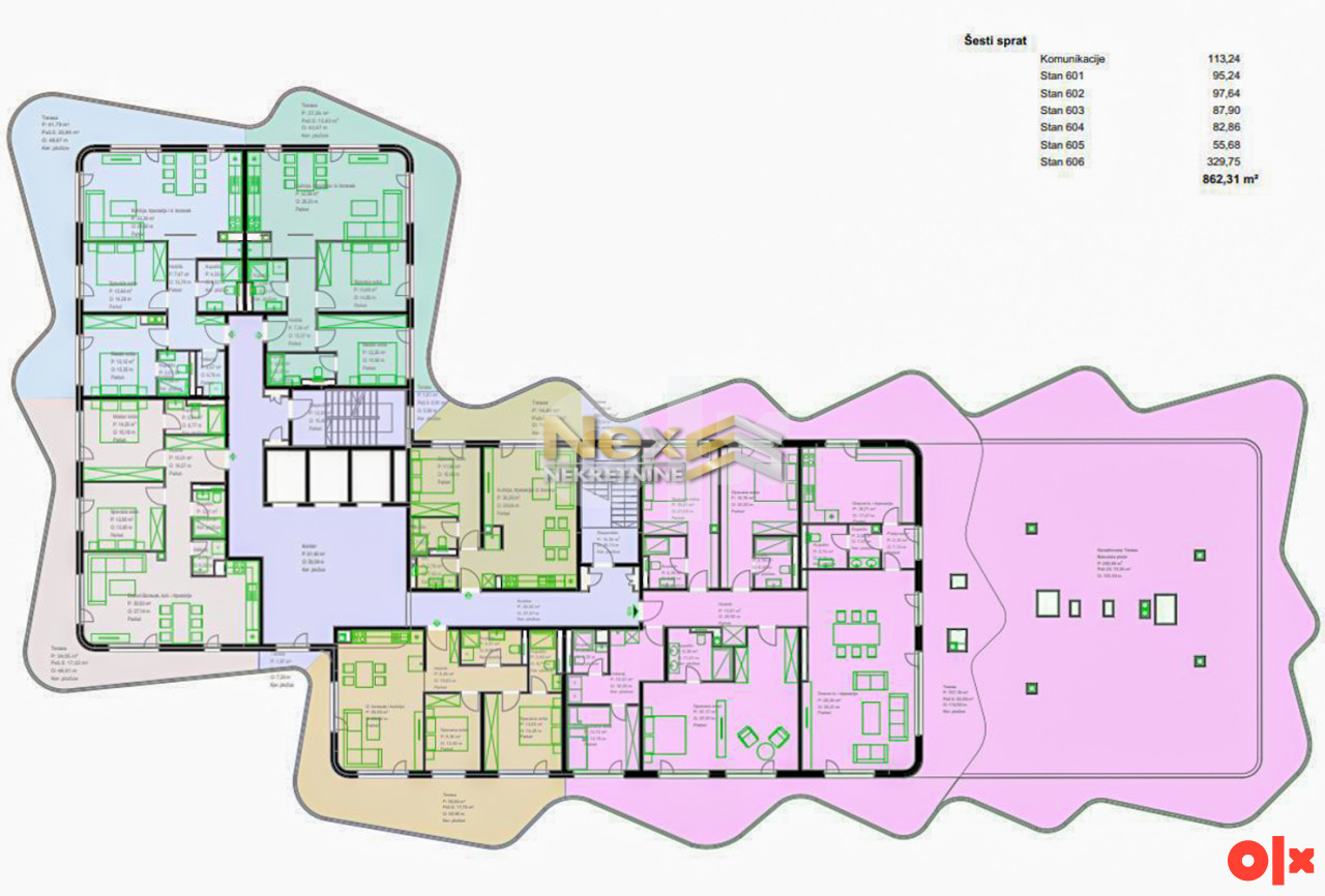 NOVOGRADNJA SARAJEVO WAVES 3 od 51m2 do 110m2 13