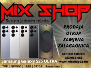 Samsung Galaxy S25 ULTRA 5G 12/512GB *NOVOO*Garancija* 12GB GB 5g