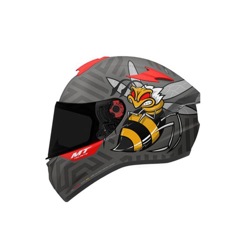 KACIGA TARGO BEE B5 CRVENA SJAJNA M  FF106 11179381515