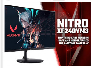 Acer Nitro XF240Y M3 24" IPS FHD 1920x1080 180Hz Pivot