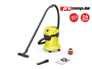 Usisivač Karcher WD 3 V-17 1000W mokro,suhousisavanje