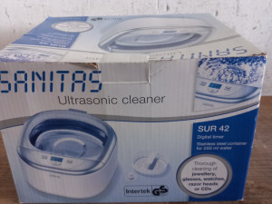 Extra  ultrazvučna kada kadica čistač nakita satova SANITAS SUR42