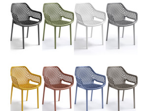 Vrtna stolica ugostiteljska Aria 6 boja