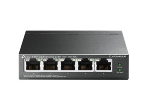TP-Link 5 Port Gigabit Desktop PoE+ Switch TL-SG1005LP