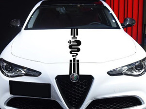 Naljepnica za Alfa Romeo Haubu Sticker Stickers Logo