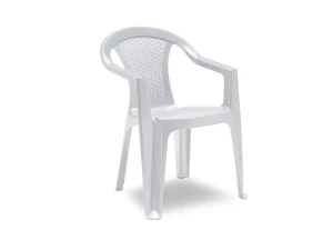 STOLICA PLASTIČNA ITALIJANSKA ATLANTA BIJELA