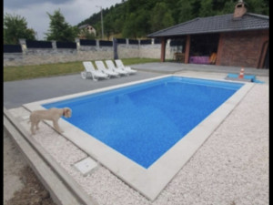 Okapnice za bazen - rubni kamen