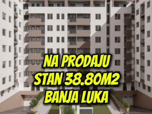 Stan u izgradnji 38m2 Banja Luka