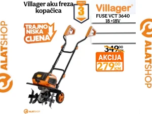 Villager aku freza kopačica FUSE VCT 3640 18 +18V