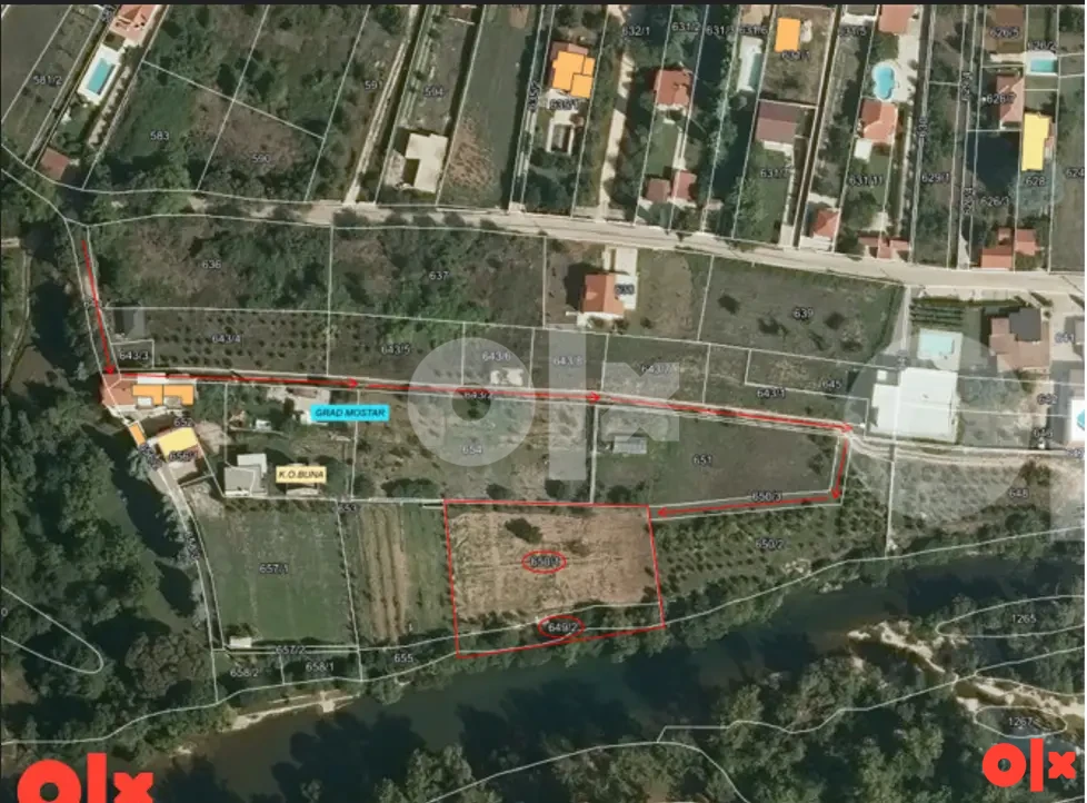 Zemljište Buna Pod petak 2245m2