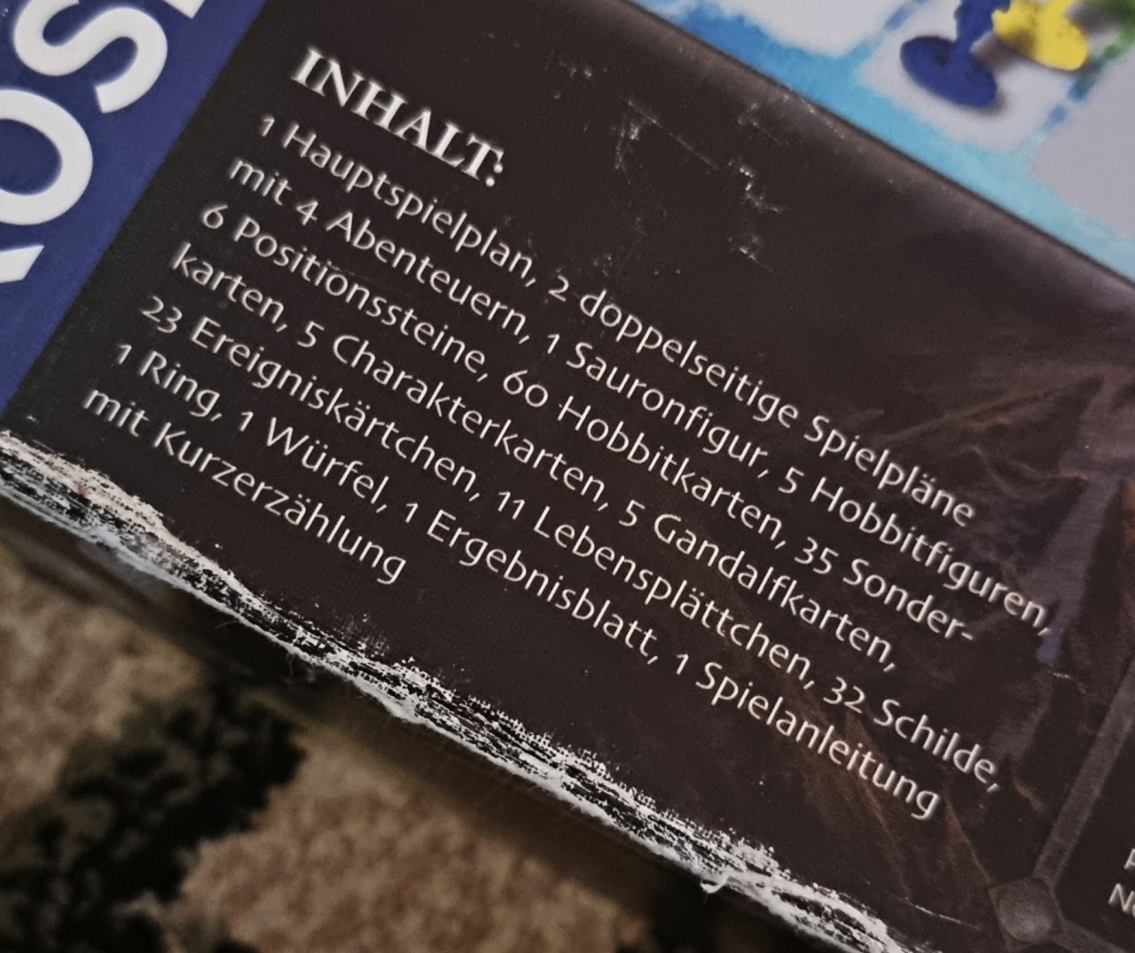 Lord of the rings Gospodar prstenova društvena igra board game