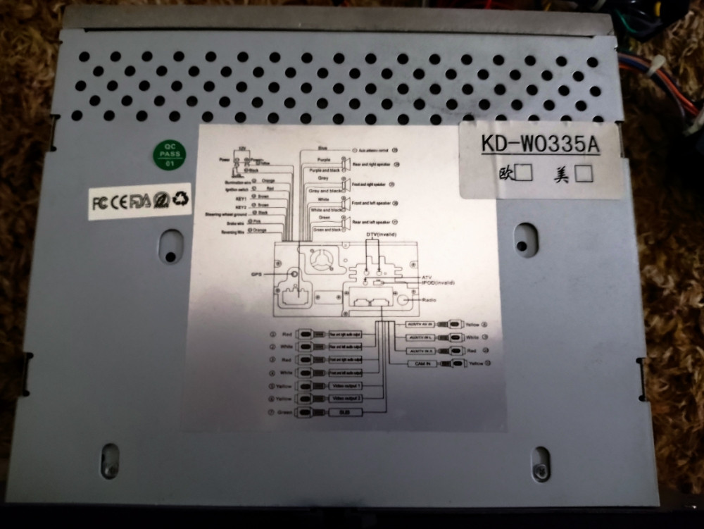 Radio VW golf Passat Seat skoda CITAJ OPIS