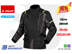 LS2 NARVIK moto Jakna/Jakna za Motor/Skuter/Quad veličina XL