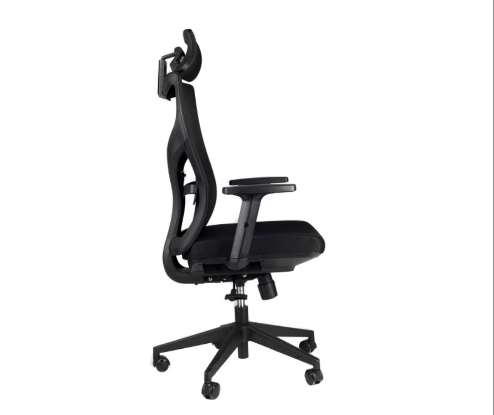 Ergonomska Radna Kancelarijska Stolica Venon-H Mrezasta Crna