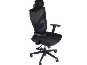 Ergonomska Radna Kancelarijska Stolica Venon-H Mrezasta Crna