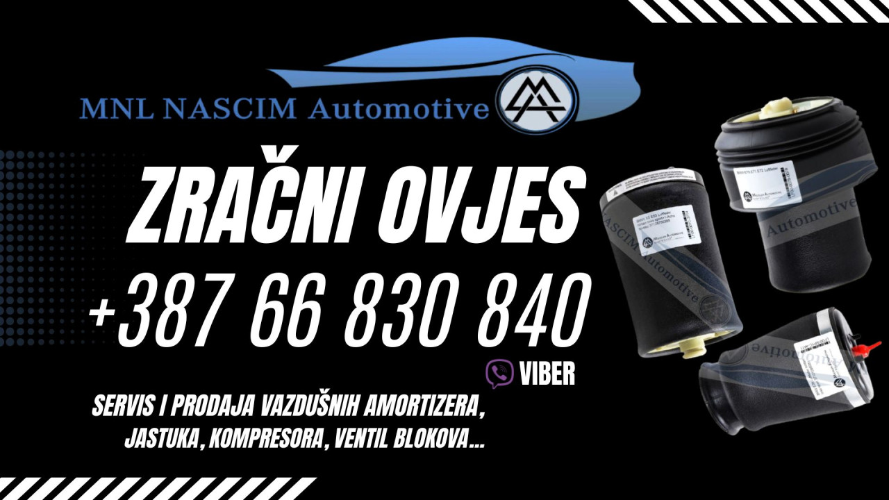 Vazdusni Zracni Jastuk Amortizer BMW 5, 7, X3, X5, X6, X7