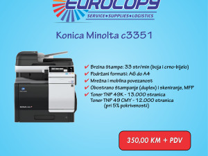 Konica Minolta c3351