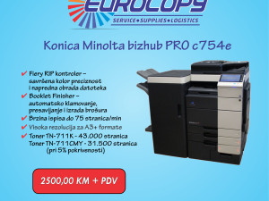 Konica Minolta bizhub PRO c754e