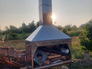 Profesionalni roštilj kamin inox roštilj inox kamin inox